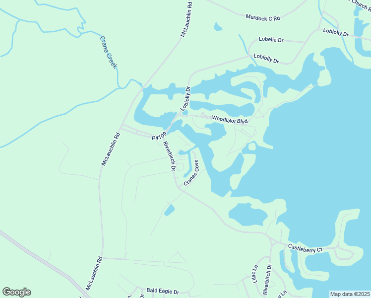 map of restaurants, bars, coffee shops, grocery stores, and more near 122 Mallard Cove in Vass