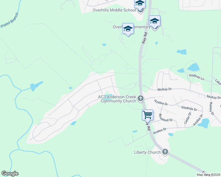 map of restaurants, bars, coffee shops, grocery stores, and more near 245 Highgrove Drive in Spring Lake