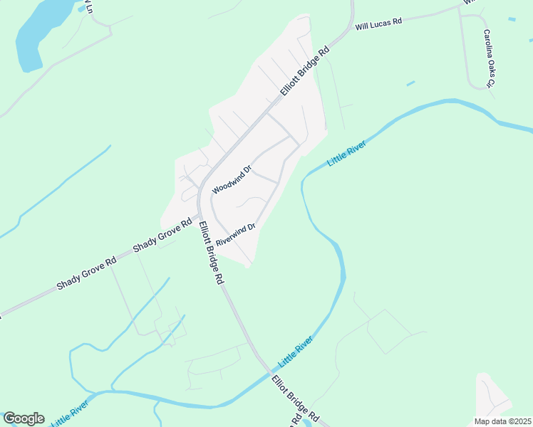 map of restaurants, bars, coffee shops, grocery stores, and more near 232 Riverwind Drive in Spring Lake