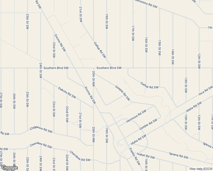 map of restaurants, bars, coffee shops, grocery stores, and more near 1816 Gaspar Road Southwest in Rio Rancho