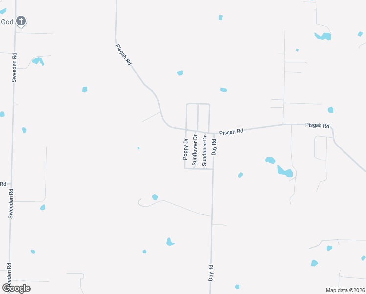 map of restaurants, bars, coffee shops, grocery stores, and more near 51 Sunflower Drive in Pottsville