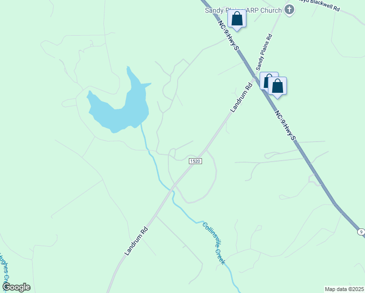 map of restaurants, bars, coffee shops, grocery stores, and more near Mapleton Lane in Tryon