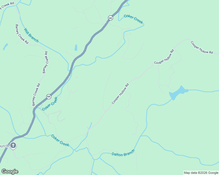 map of restaurants, bars, coffee shops, grocery stores, and more near 505 Cooper Hollow Rd in Tellico Plains