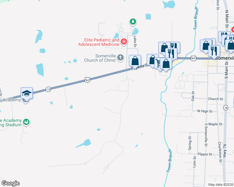 map of restaurants, bars, coffee shops, grocery stores, and more near 115 Cedar Hill Cove in Somerville