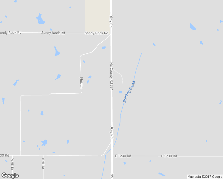map of restaurants, bars, coffee shops, grocery stores, and more near 22692 Okay Road in Tecumseh