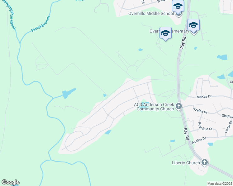 map of restaurants, bars, coffee shops, grocery stores, and more near 334 Heathrow Drive in Spring Lake