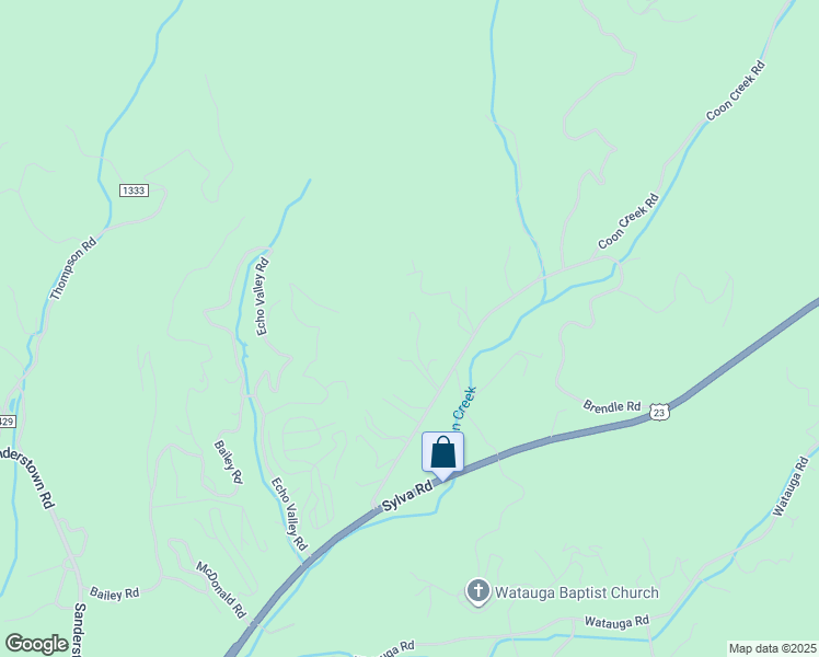 map of restaurants, bars, coffee shops, grocery stores, and more near 346 Brendle Road in Franklin