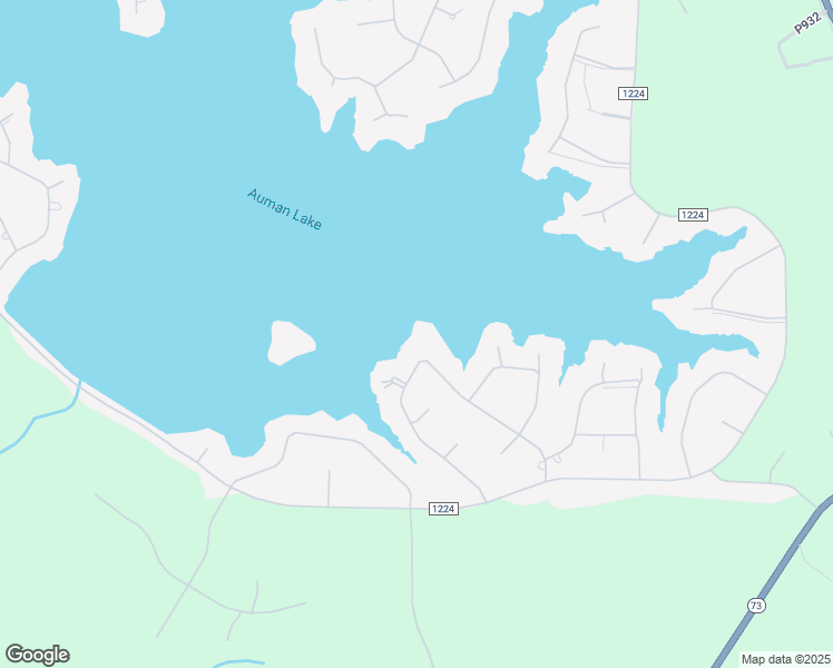 map of restaurants, bars, coffee shops, grocery stores, and more near Baker Circle in Seven Lakes