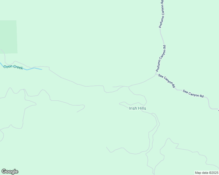 map of restaurants, bars, coffee shops, grocery stores, and more near Coon Creek Road in San Luis Obispo