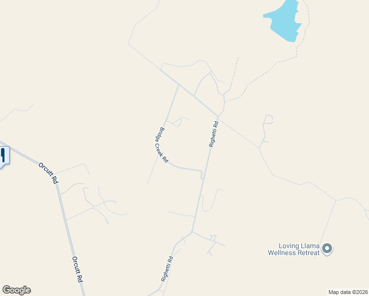 map of restaurants, bars, coffee shops, grocery stores, and more near 5120 Bridge Creek Road in San Luis Obispo