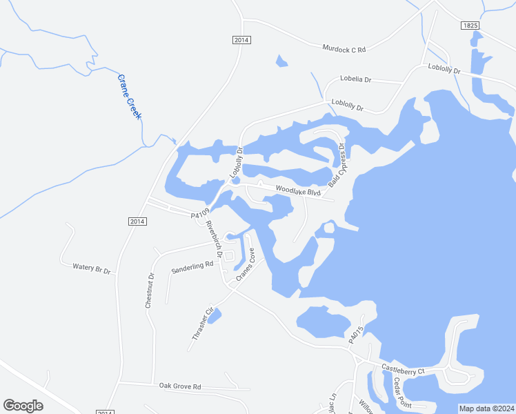map of restaurants, bars, coffee shops, grocery stores, and more near 311 Dogwood Landing in Vass