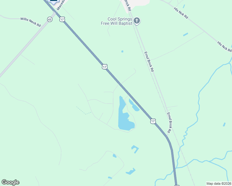 map of restaurants, bars, coffee shops, grocery stores, and more near 125 Neal Boulevard in Vanceboro