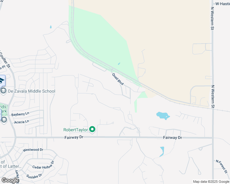 map of restaurants, bars, coffee shops, grocery stores, and more near 106 Dewey Avenue in Amarillo