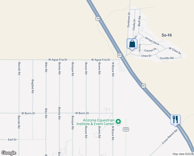 map of restaurants, bars, coffee shops, grocery stores, and more near 3921 Bowie Road in Golden Valley