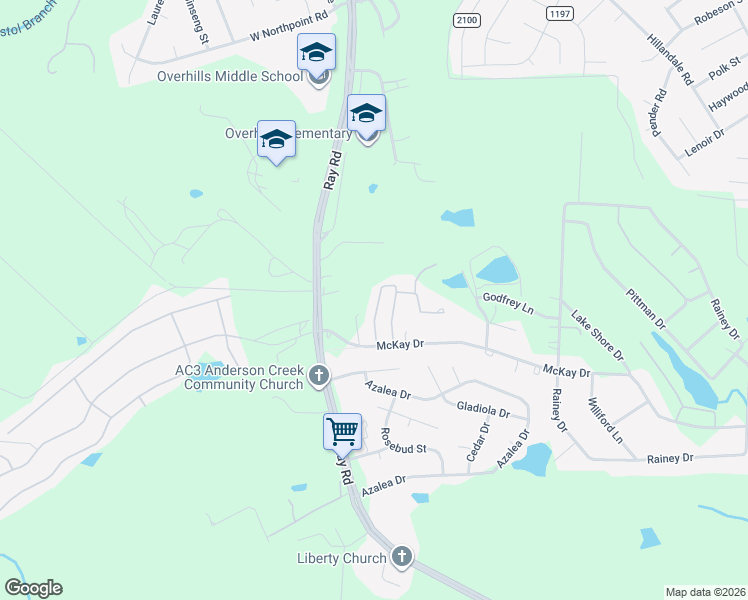 map of restaurants, bars, coffee shops, grocery stores, and more near 114 Stallion Lane in Spring Lake