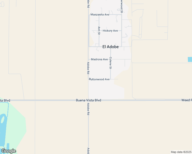 map of restaurants, bars, coffee shops, grocery stores, and more near 3400 Buttonwood Avenue in Bakersfield