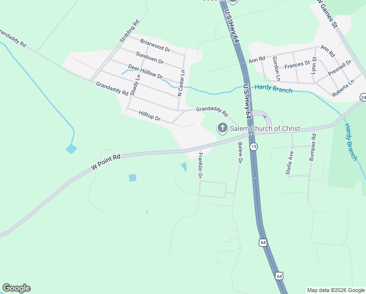 map of restaurants, bars, coffee shops, grocery stores, and more near 523 West Point Road in Lawrenceburg