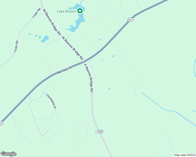map of restaurants, bars, coffee shops, grocery stores, and more near 9620 East Reeves Bridge Road in Linden