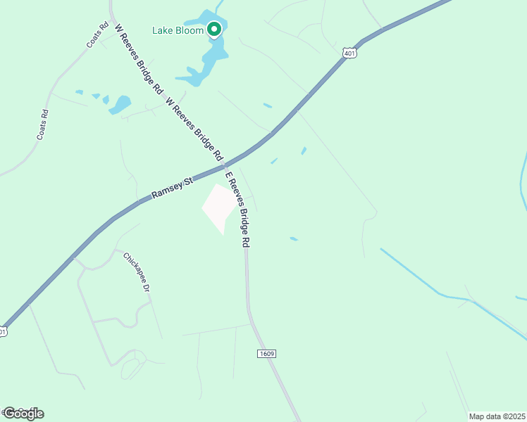 map of restaurants, bars, coffee shops, grocery stores, and more near 9620 East Reeves Bridge Road in Linden