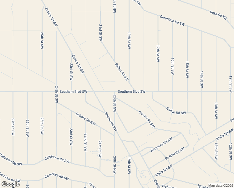 map of restaurants, bars, coffee shops, grocery stores, and more near 1913 Gaspar Road Southwest in Rio Rancho