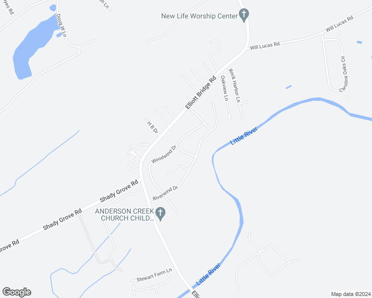 map of restaurants, bars, coffee shops, grocery stores, and more near 55 Surfwind Drive in Spring Lake