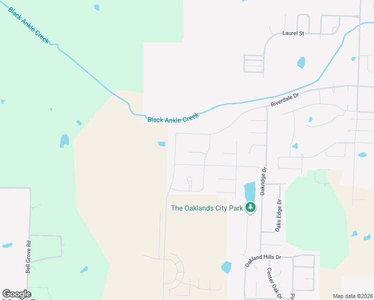map of restaurants, bars, coffee shops, grocery stores, and more near 165 Oak Hollow Drive in Oakland