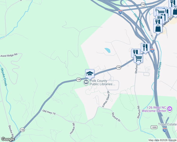 map of restaurants, bars, coffee shops, grocery stores, and more near 1064 West Mills Street in Columbus