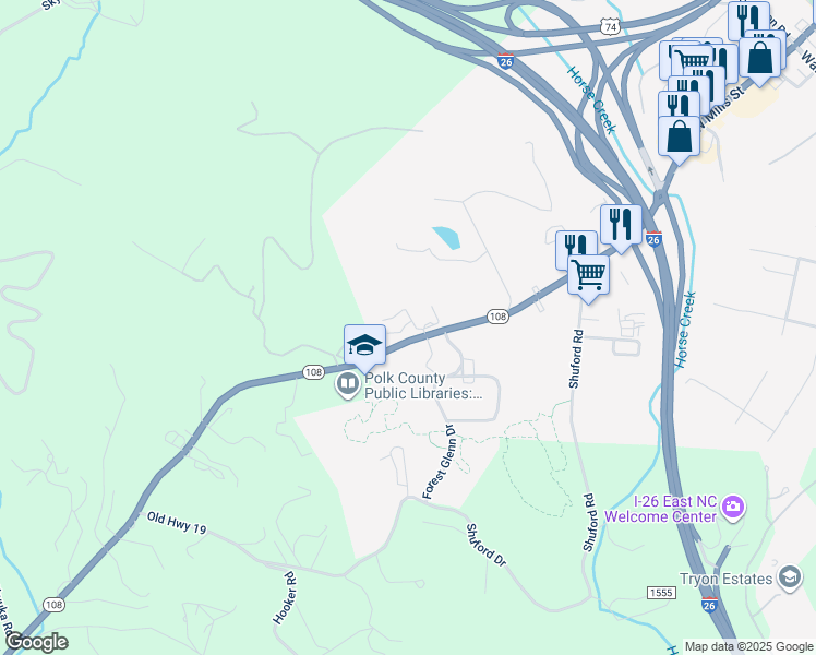 map of restaurants, bars, coffee shops, grocery stores, and more near 1064 West Mills Street in Columbus