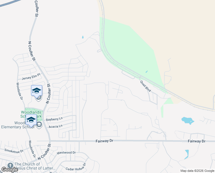 map of restaurants, bars, coffee shops, grocery stores, and more near 125-131 Dewey Avenue in Amarillo