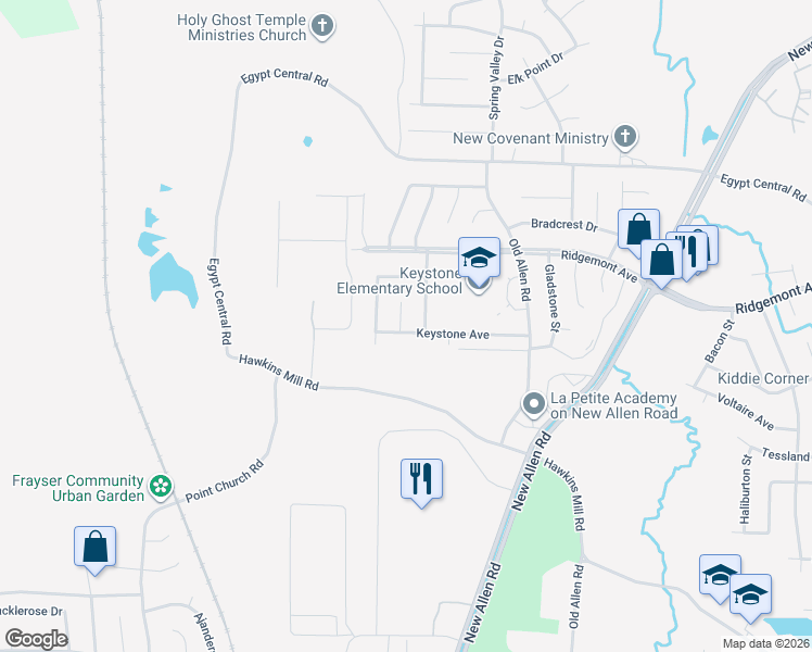 map of restaurants, bars, coffee shops, grocery stores, and more near 4277 Mikewood Cove in Memphis