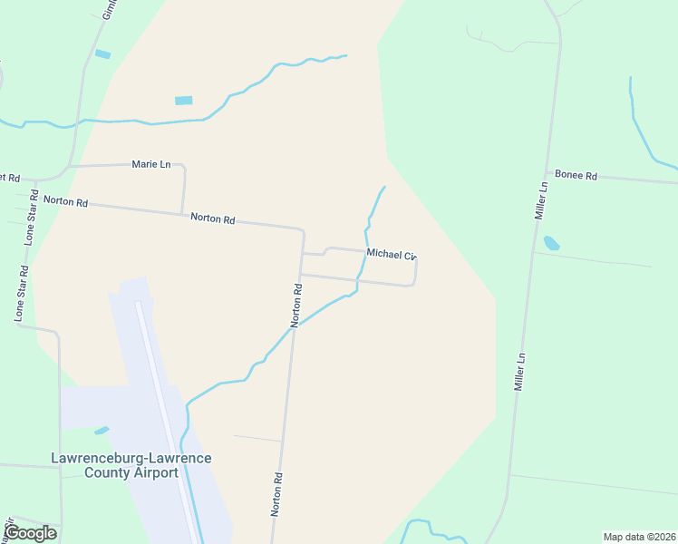 map of restaurants, bars, coffee shops, grocery stores, and more near 108 Michael Circle in Lawrenceburg