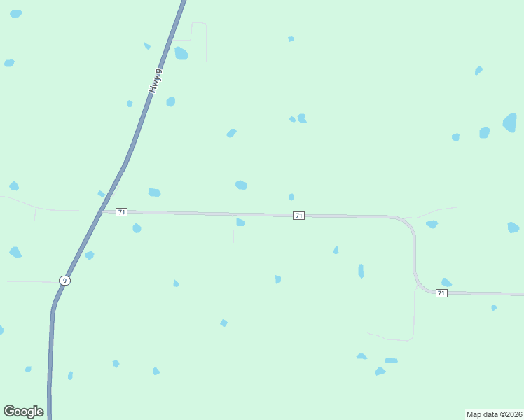 map of restaurants, bars, coffee shops, grocery stores, and more near 107 County Highway 71 in Springfield
