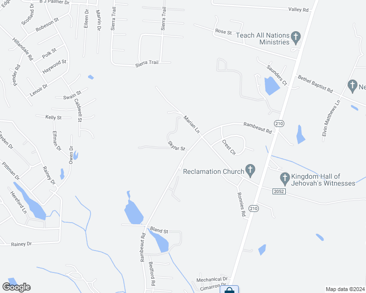 map of restaurants, bars, coffee shops, grocery stores, and more near 488 Rambeaut Road in Spring Lake