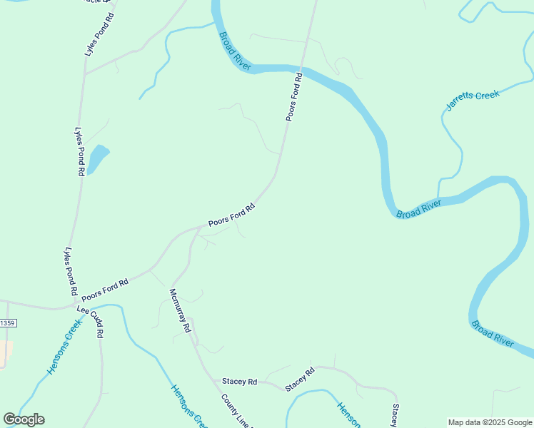 map of restaurants, bars, coffee shops, grocery stores, and more near 4378 Poors Food Sr in Rutherfordton