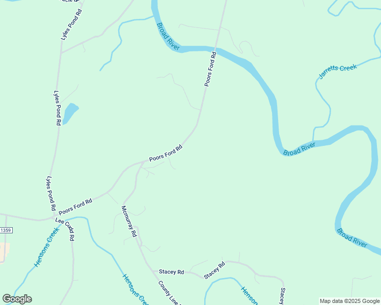 map of restaurants, bars, coffee shops, grocery stores, and more near 4378 Poors Food Sr in Rutherfordton