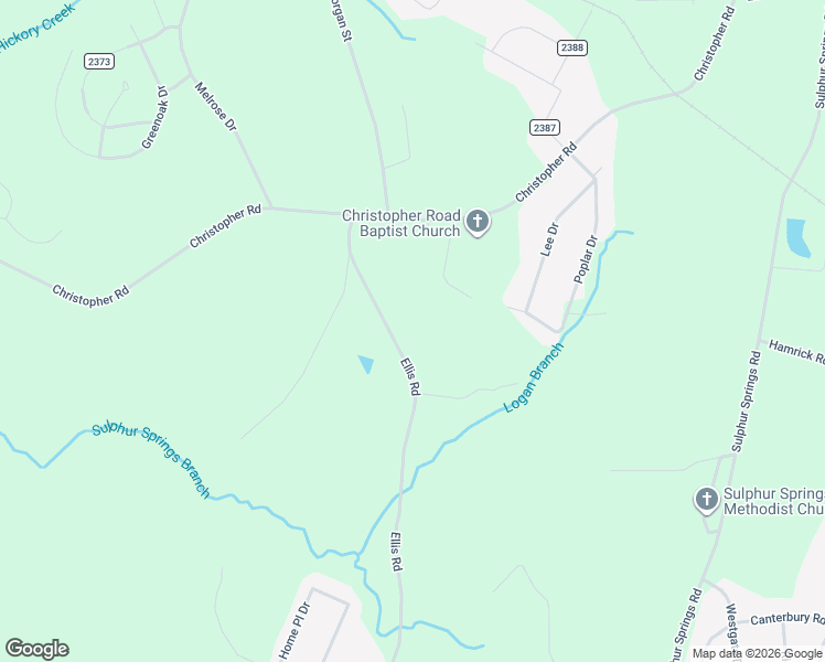 map of restaurants, bars, coffee shops, grocery stores, and more near 2133 Ellis Road in Shelby