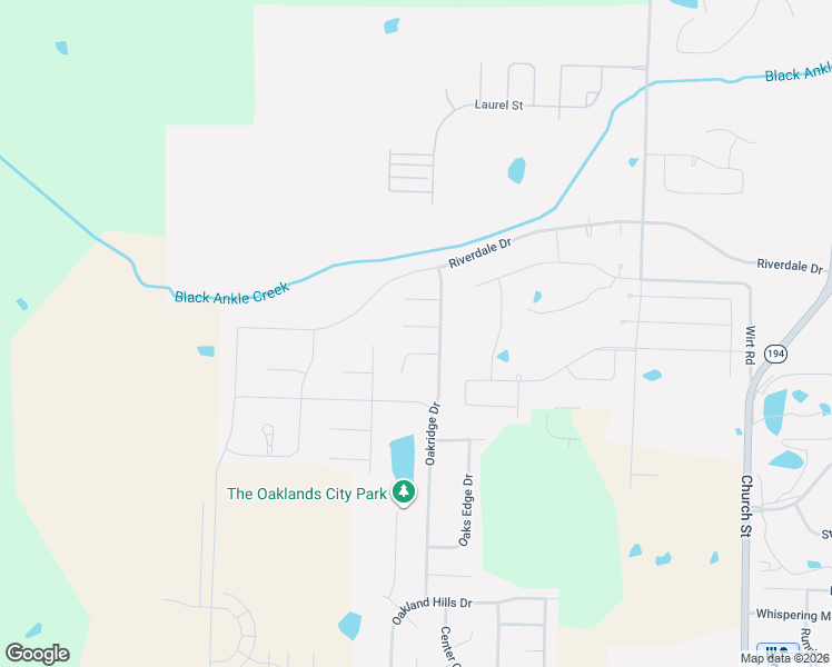 map of restaurants, bars, coffee shops, grocery stores, and more near 75 Oak Springs Cove in Oakland