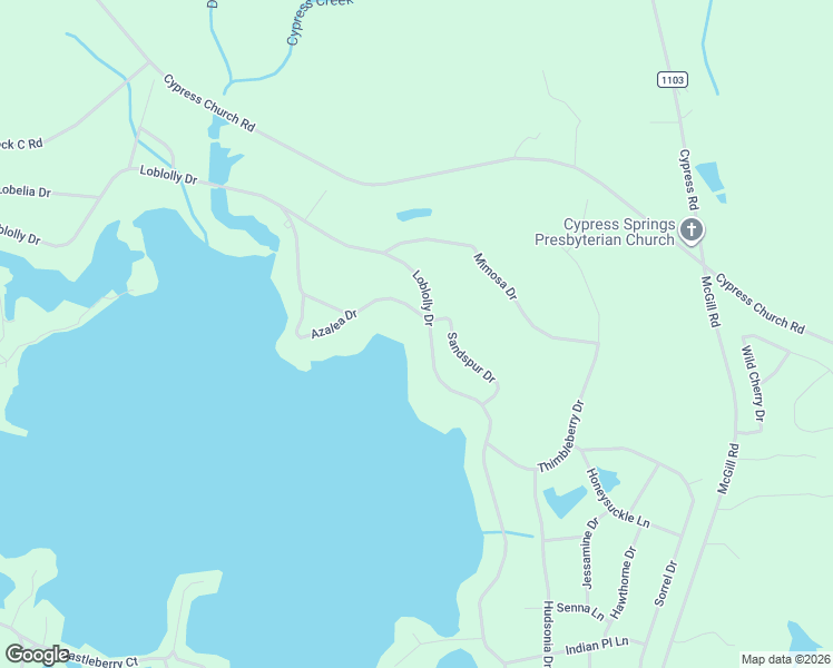 map of restaurants, bars, coffee shops, grocery stores, and more near 736 Loblolly Drive in Vass