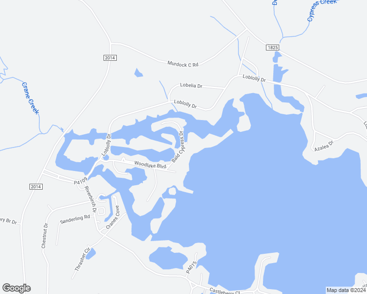 map of restaurants, bars, coffee shops, grocery stores, and more near 241 Bald Cypress Court in Vass