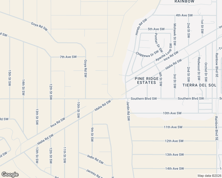 map of restaurants, bars, coffee shops, grocery stores, and more near 910 8th Street Northwest in Albuquerque