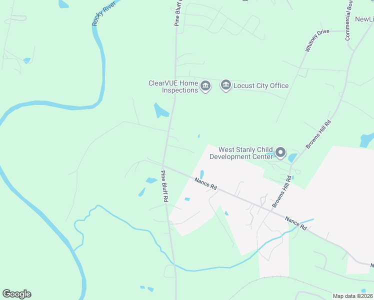 map of restaurants, bars, coffee shops, grocery stores, and more near 13275 Pine Bluff Road in Midland