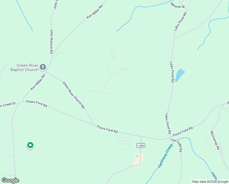 map of restaurants, bars, coffee shops, grocery stores, and more near 207 Wagon Lane in Rutherfordton