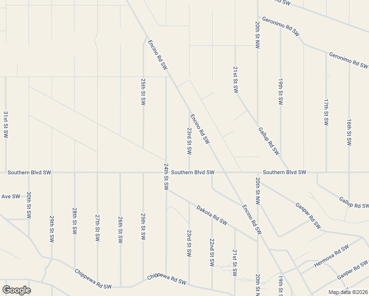 map of restaurants, bars, coffee shops, grocery stores, and more near 717 23rd Street Southwest in Rio Rancho