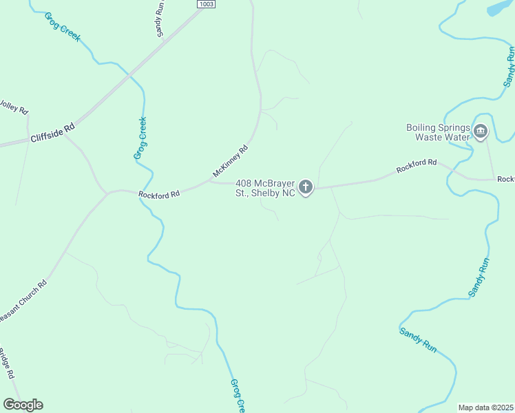 map of restaurants, bars, coffee shops, grocery stores, and more near 108 Goodwin Drive in Shelby