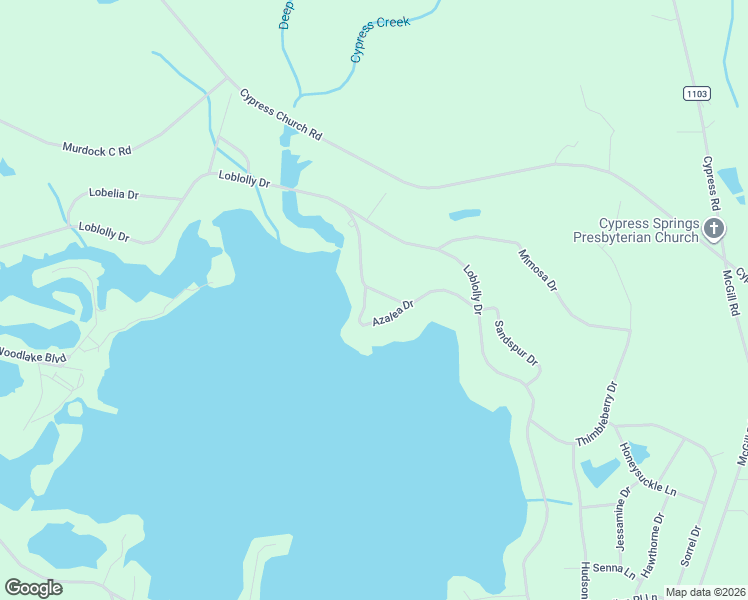 map of restaurants, bars, coffee shops, grocery stores, and more near 679 Azalea Drive in Vass