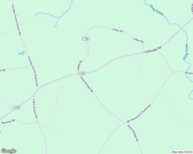 map of restaurants, bars, coffee shops, grocery stores, and more near 3527 Cliffside Road in Mooresboro