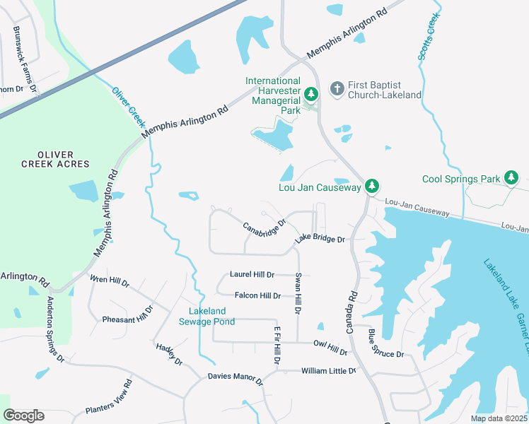 map of restaurants, bars, coffee shops, grocery stores, and more near 4324 Canabridge Cove in Lakeland