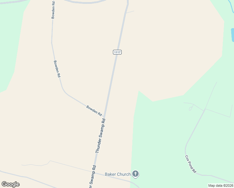 map of restaurants, bars, coffee shops, grocery stores, and more near 411 Thunder Swamp Road in Mount Olive