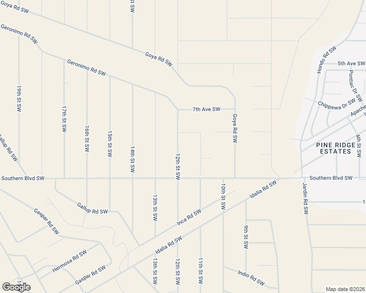 map of restaurants, bars, coffee shops, grocery stores, and more near 816 12th Street Southwest in Rio Rancho