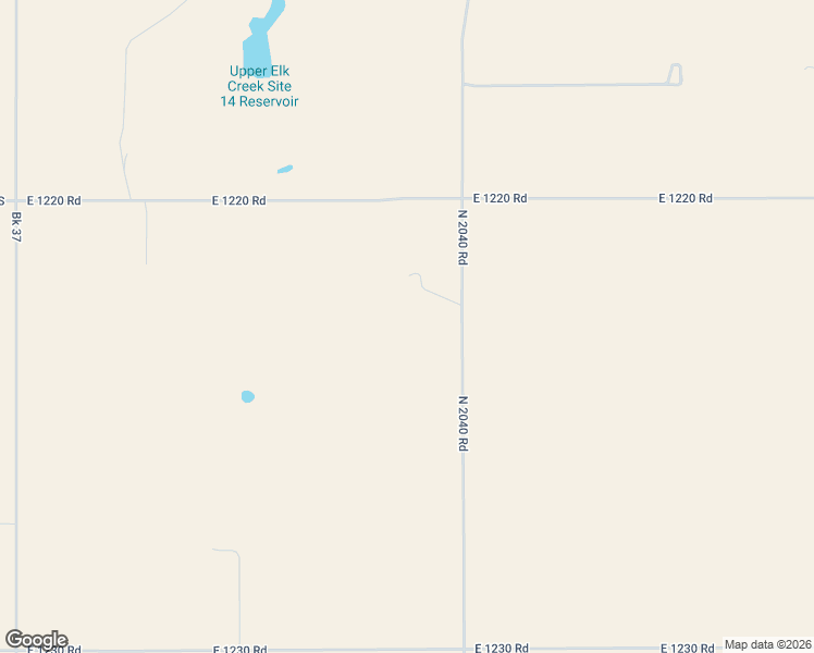 map of restaurants, bars, coffee shops, grocery stores, and more near 12223 North 2040 Road in Sentinel